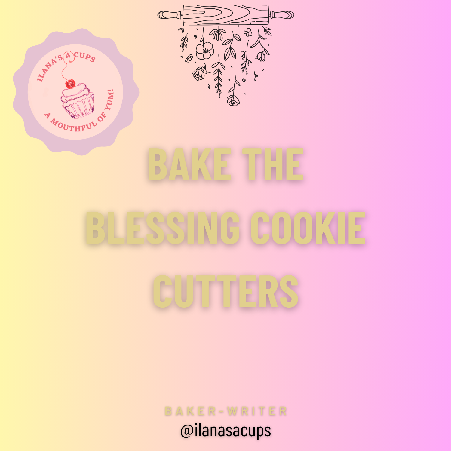 Bake the Blessing Cookie Cutters