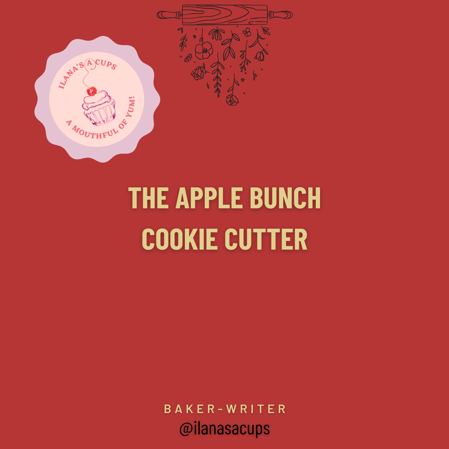 The Apple Bunch Cookie Cutter