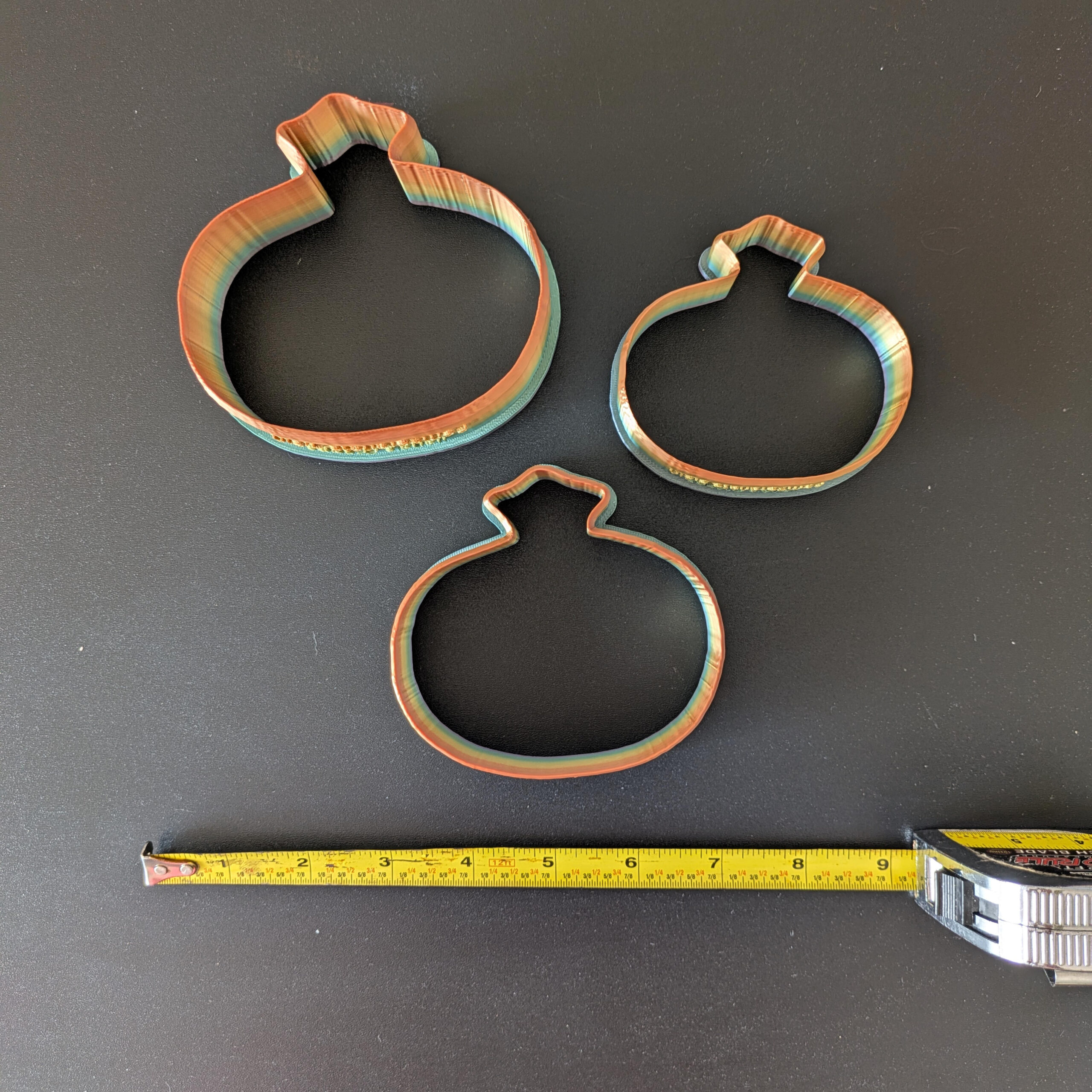 Red Crown Single Pomegranate Cookie Cutter STL Files - Image 3