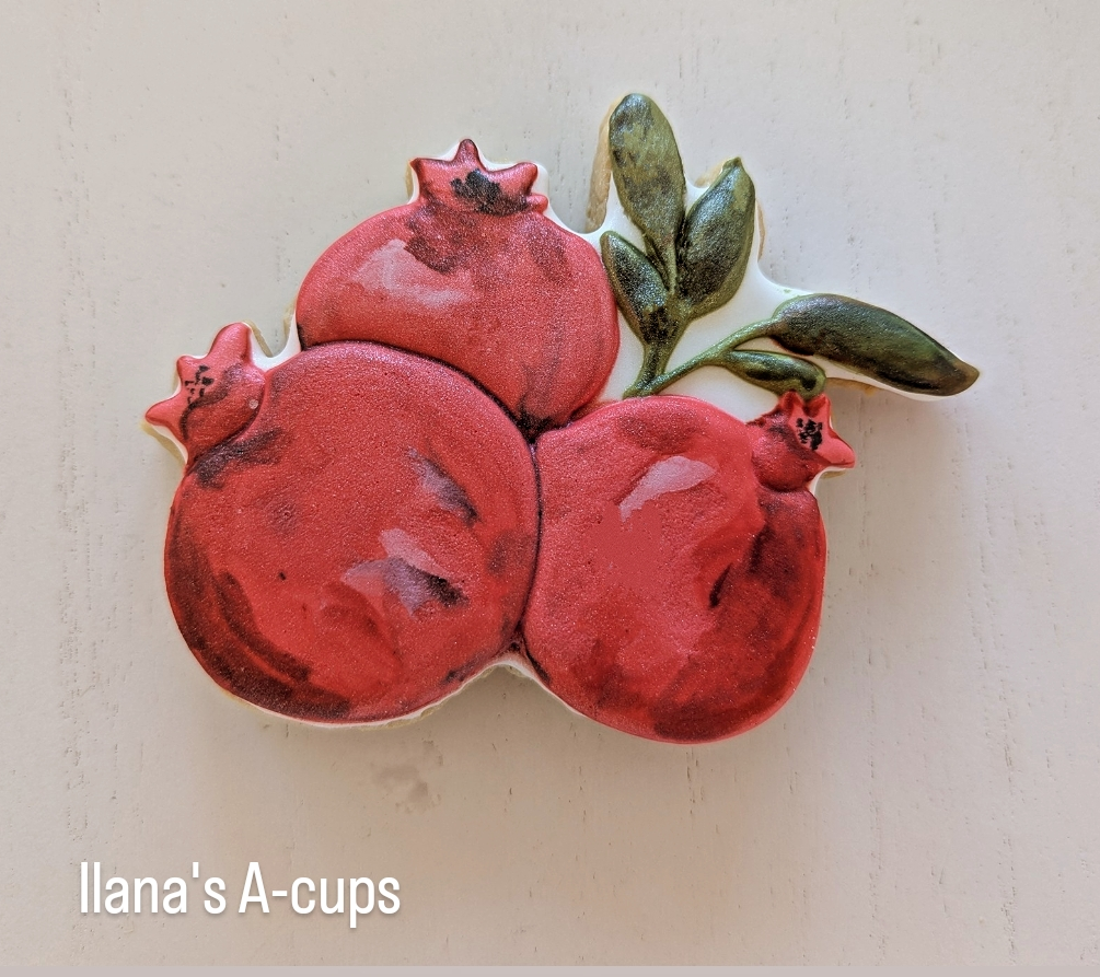 Red Crown Pomegranate Cluster Cookie Cutter - Image 2