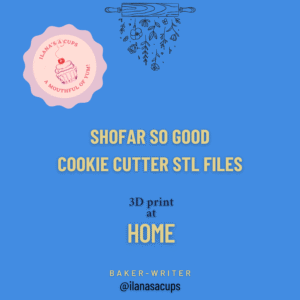 Shofar So Good Cookie Cutter STL Files